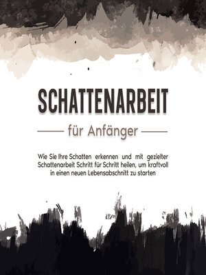 cover image of Schattenarbeit für Anfänger